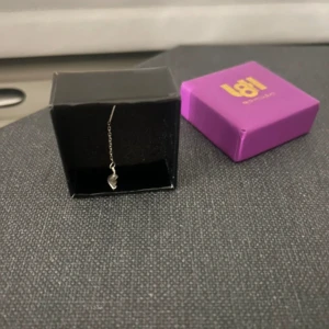 Silverörhänge med kedja och hjärtdetalj - Snyggt och minimalistiskt örhänge i silverfärg från Lotta Hasselblad Örhänget har en tunn kedja och en halft hjärta detalj längst ner. Perfekt för dig som gillar stilrena smycken med en söt twist. Levereras i originalask. Originalpris är 350 säljer för 200, men pris kan diskuteras 