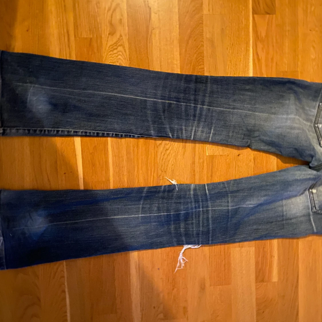 Replay bootcut jeans med slitningar - 2