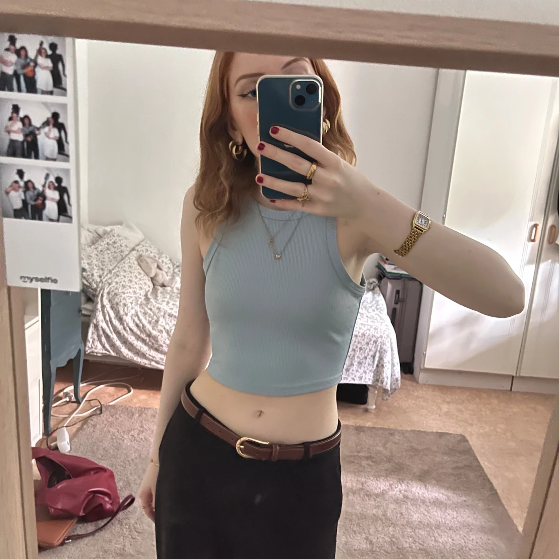 Ljusblått linne - 1