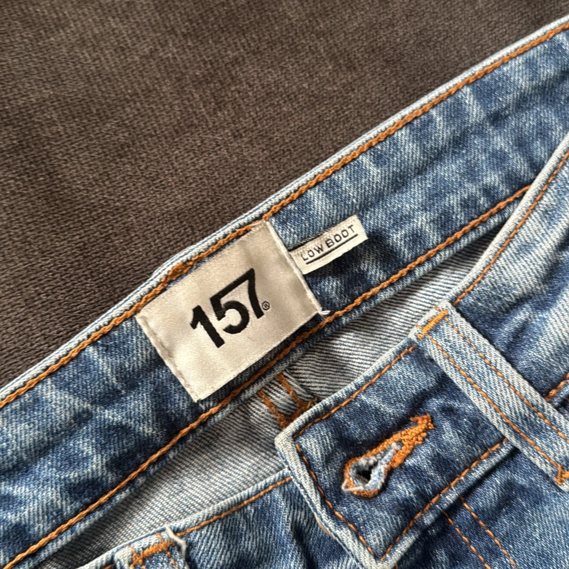 157 Bootcut jeans ljusblå XS short - 1