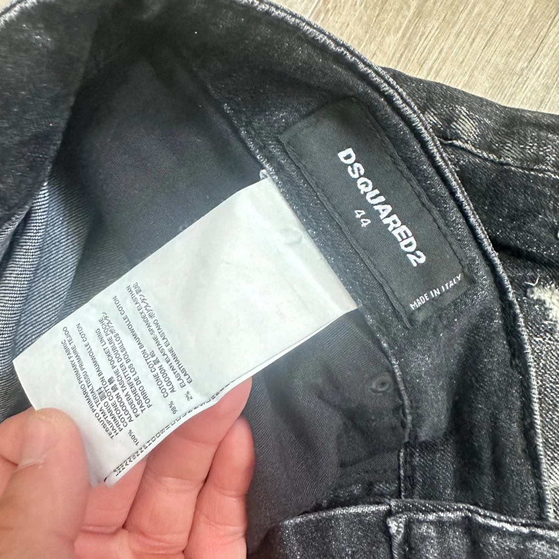 Svarta jeansshorts från Dsquared2 - 2
