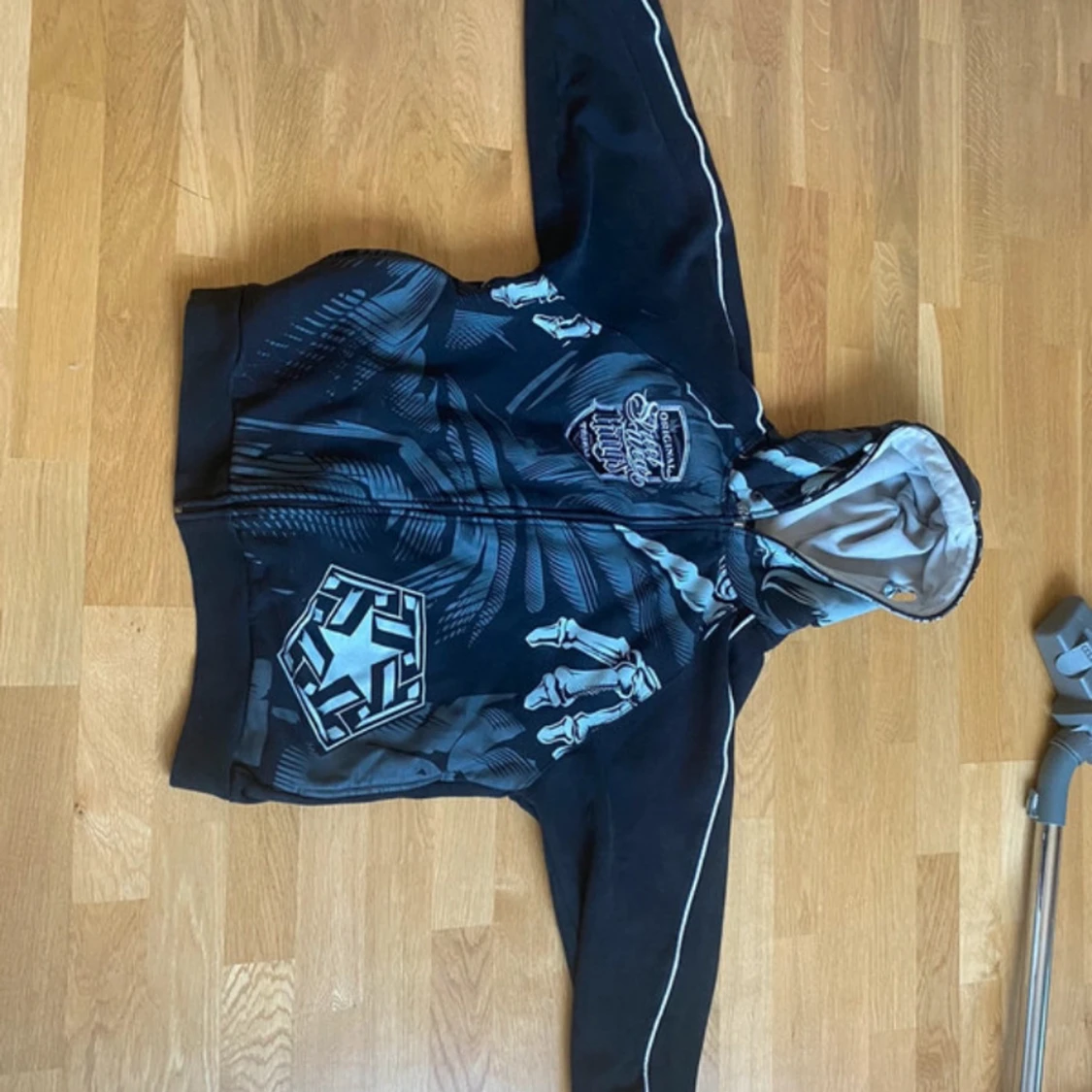 Svart hel zipupjacka Tribal Gear - 1
