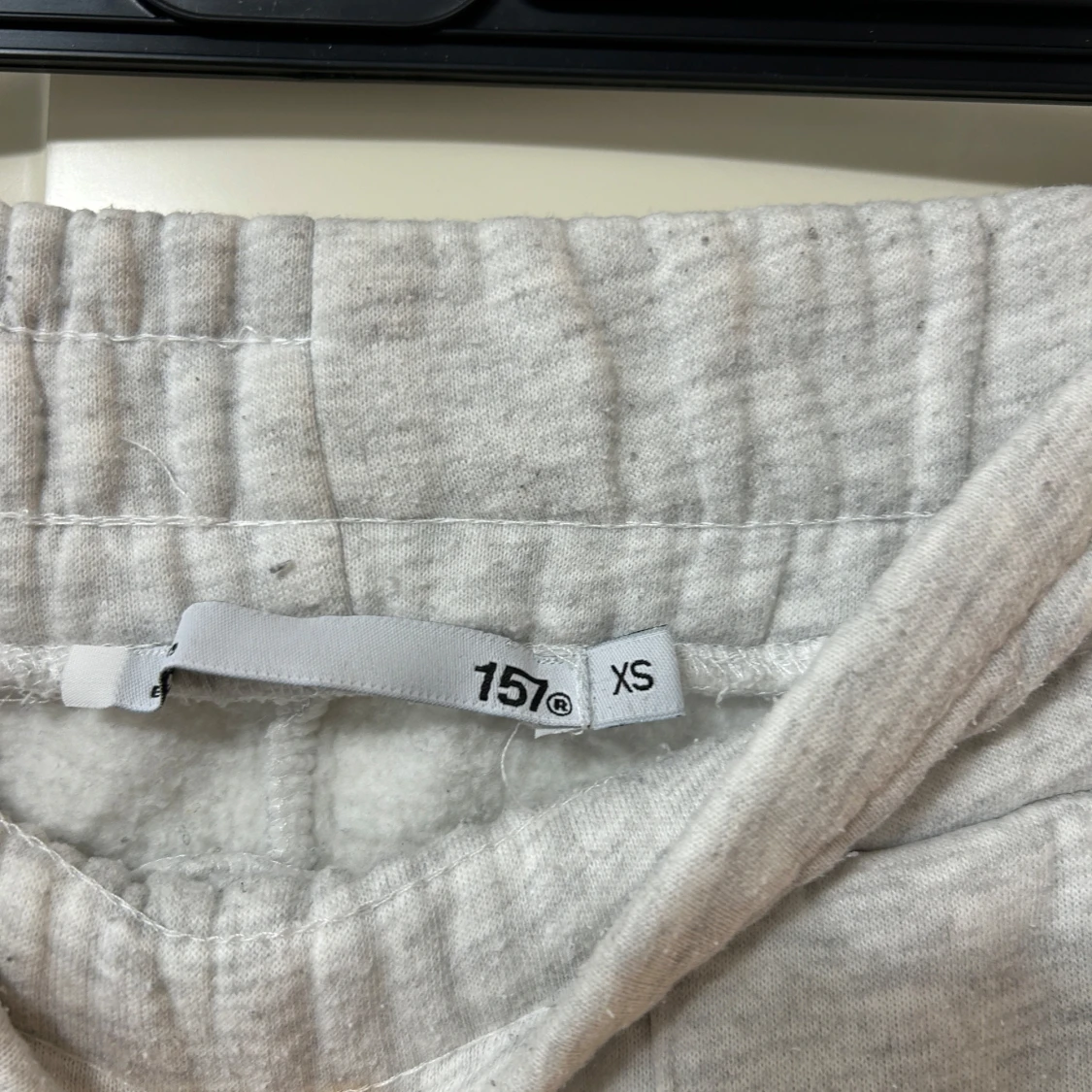 Grå mjukisbyxor från lager - 2