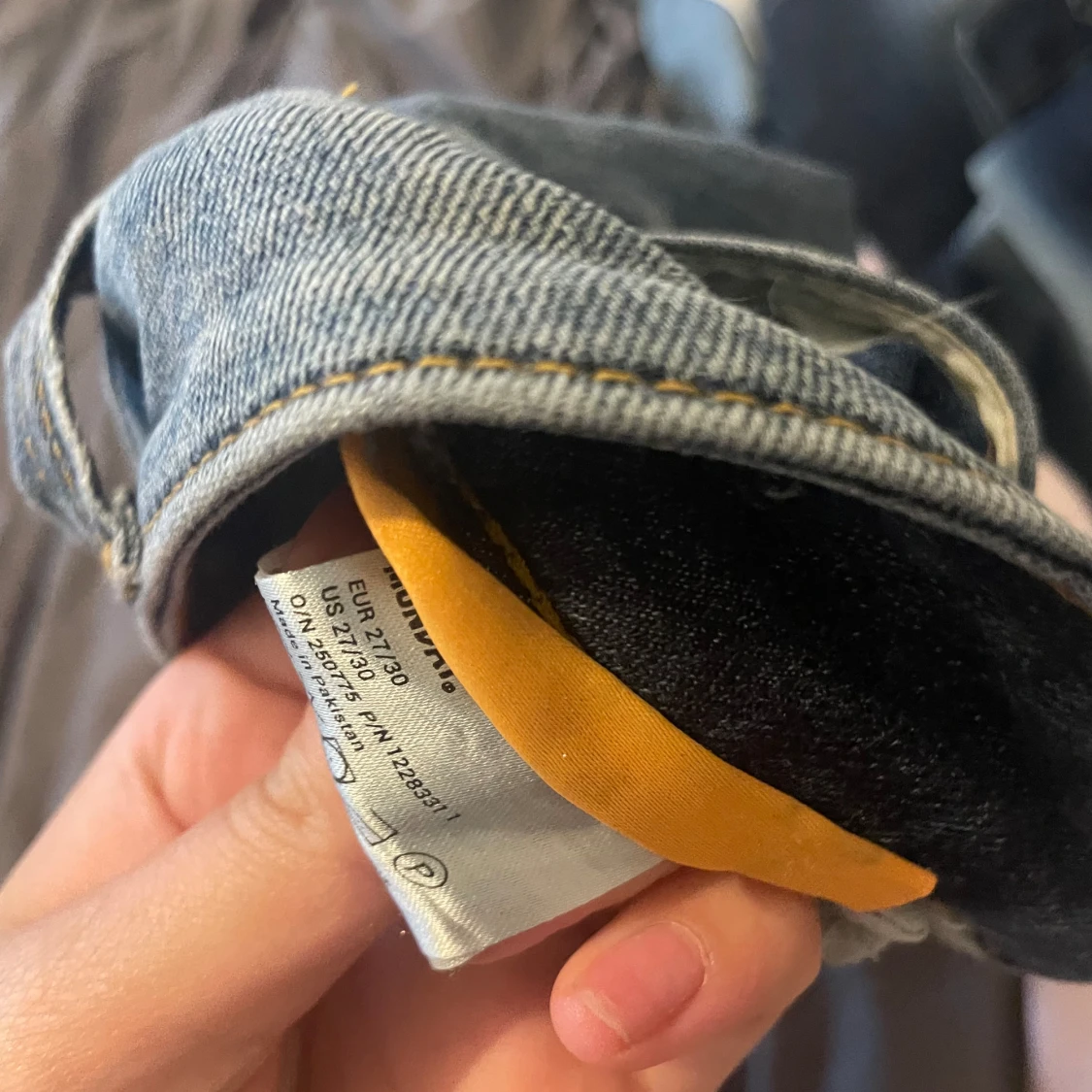 Weekday bootybei jeans blå - 2