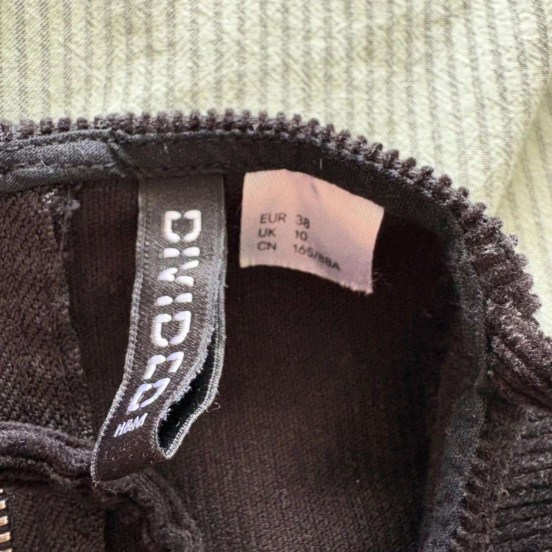 Svart manchesterklänning H&M Divided - 2