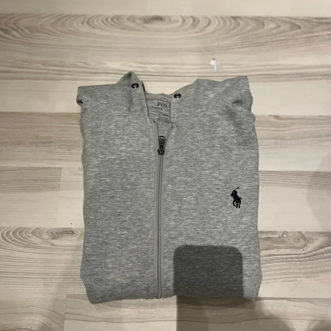 Grå hoodie från Polo Ralph Lauren