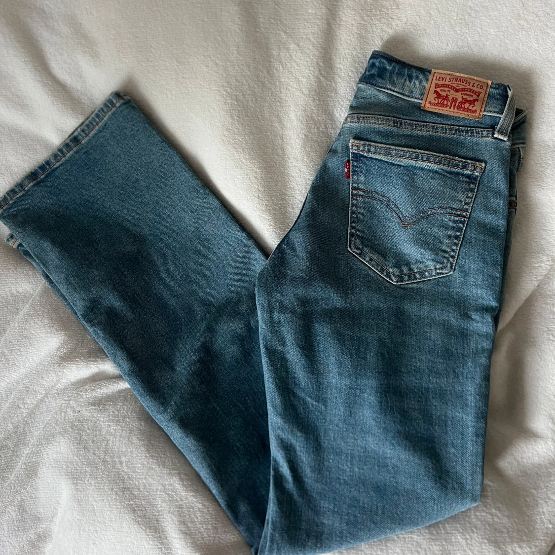 Levis super low bootcut jeans  - 1