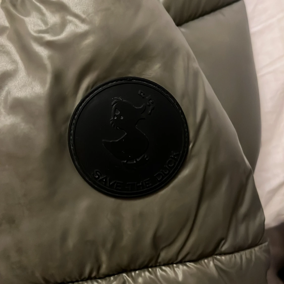 Olivgrön pufferjacka Save The Duck L - 2