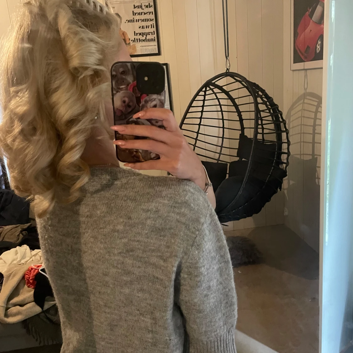 Grå stickad tröja från LMTD - 2