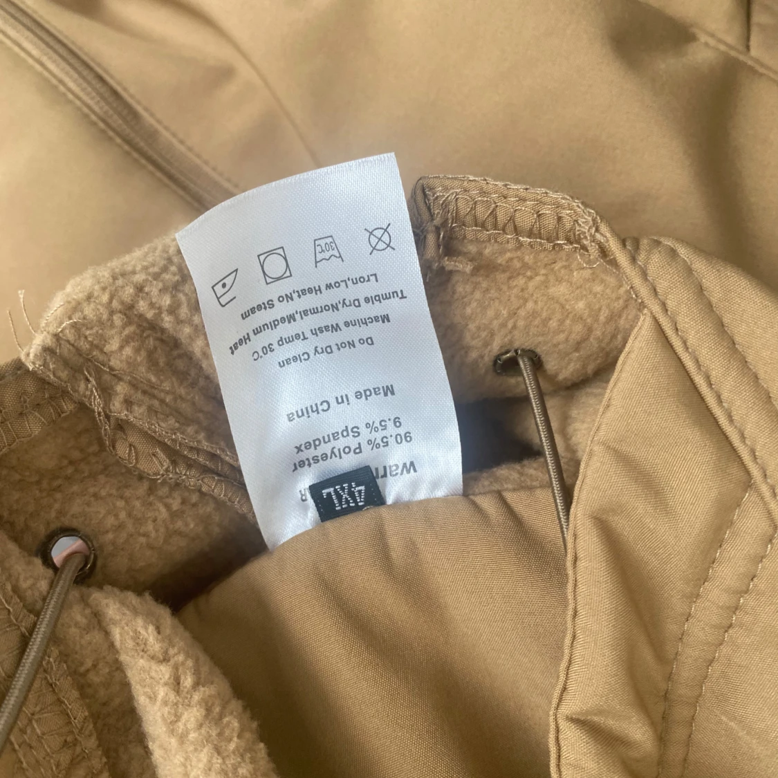 Tactical Gear camel vindjacka 4XL - 2