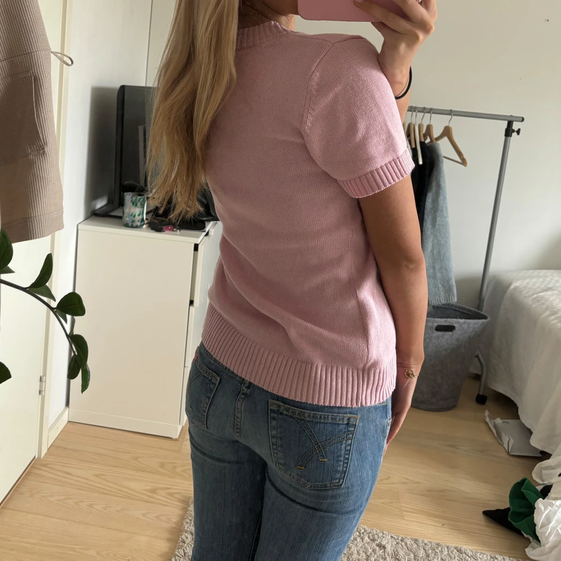 Stickad T-shirt  - 2