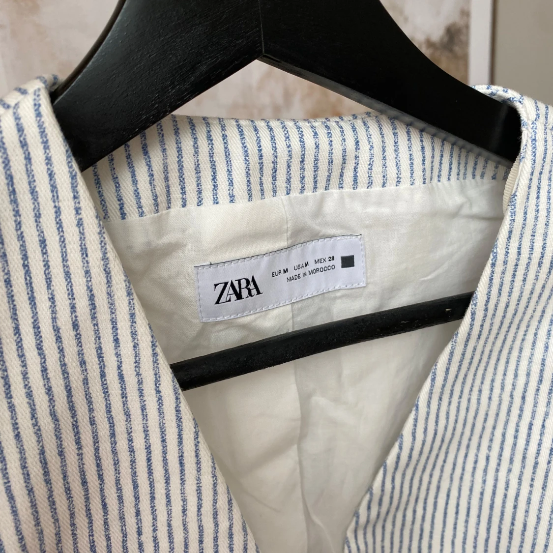 Randig väst från Zara - 2