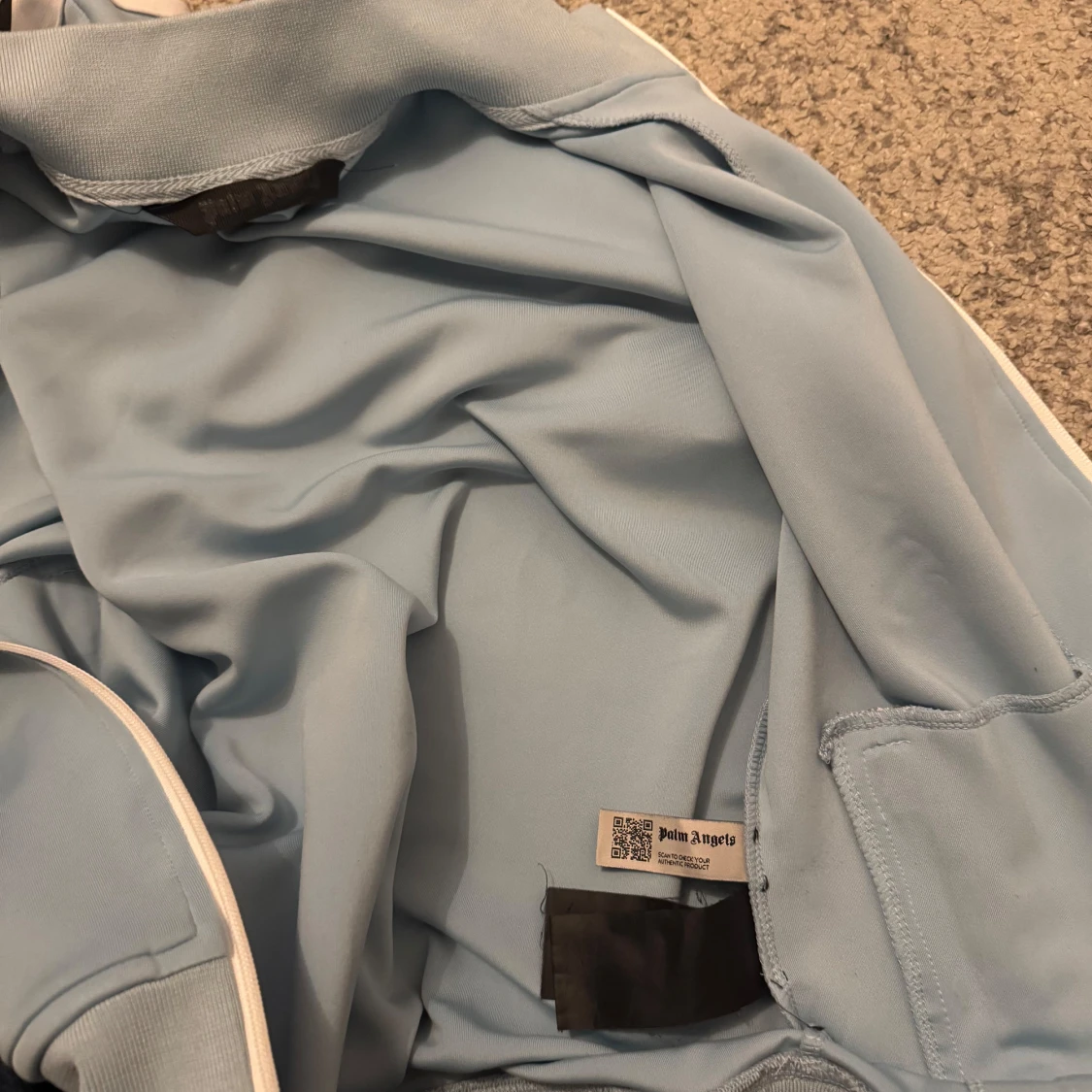 Ljusblå track jacket från Palm Angels - 2