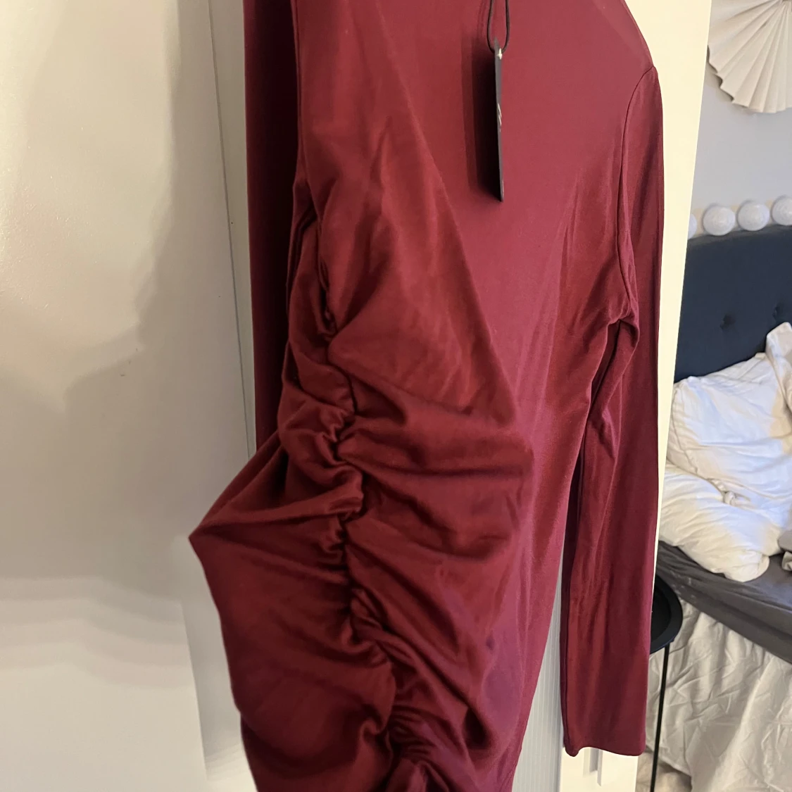 Vinröd långärmad topp från Ivyrevel - 1