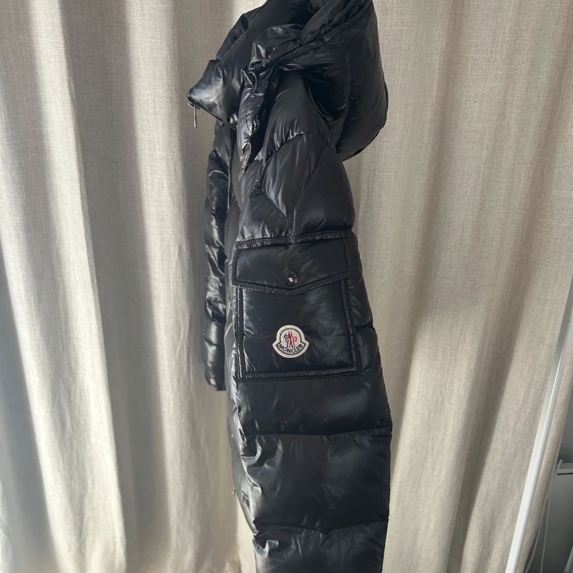 Svart pufferjacka från Moncler - 2