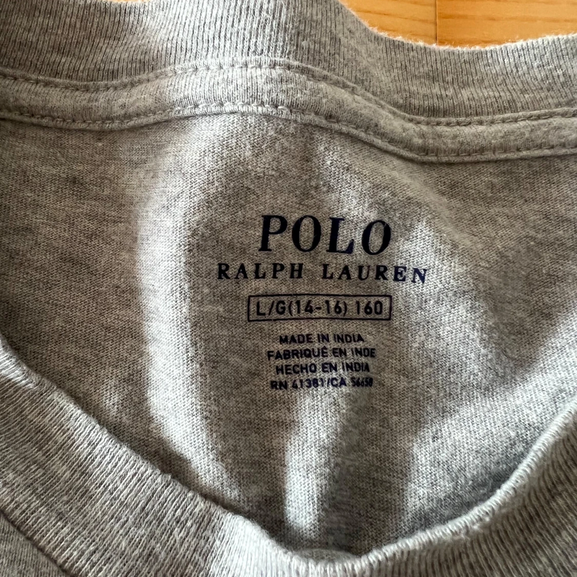 Grå långärmad tröja från Polo Ralph Lauren - 1