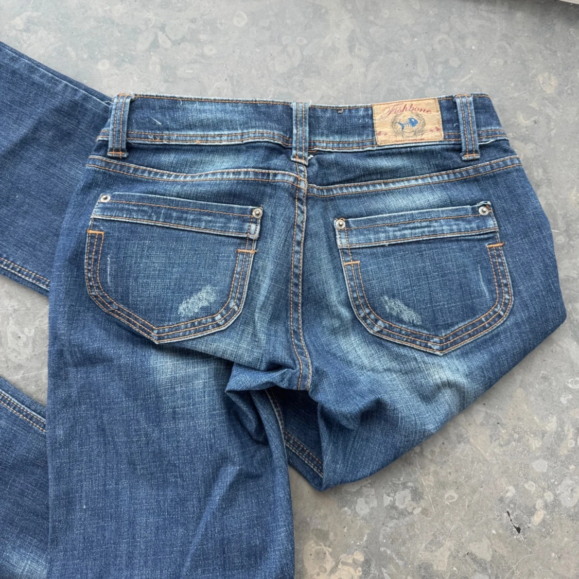 Lågmidjade jeans  - 2