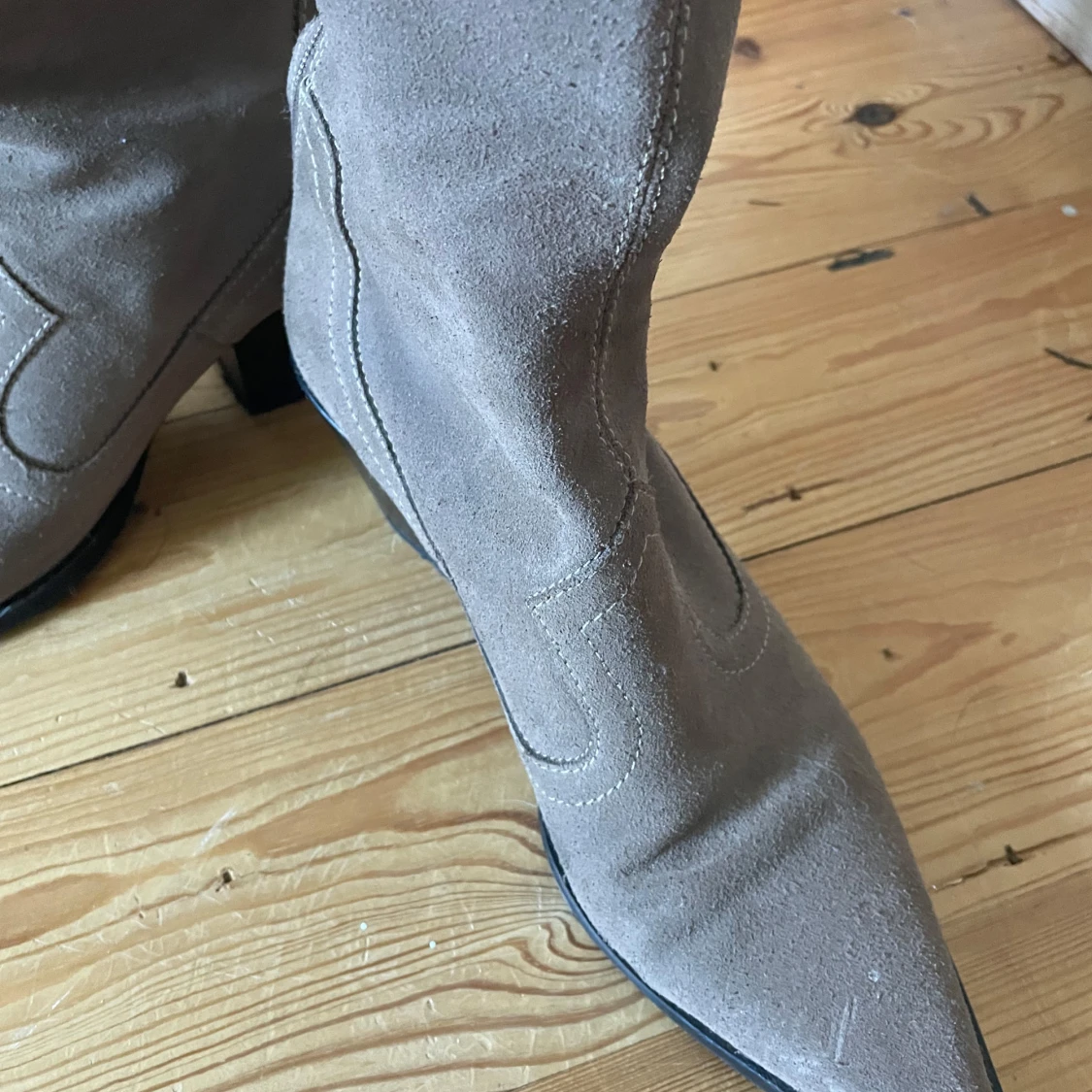 Cowboy boots med klack🌸 - 2