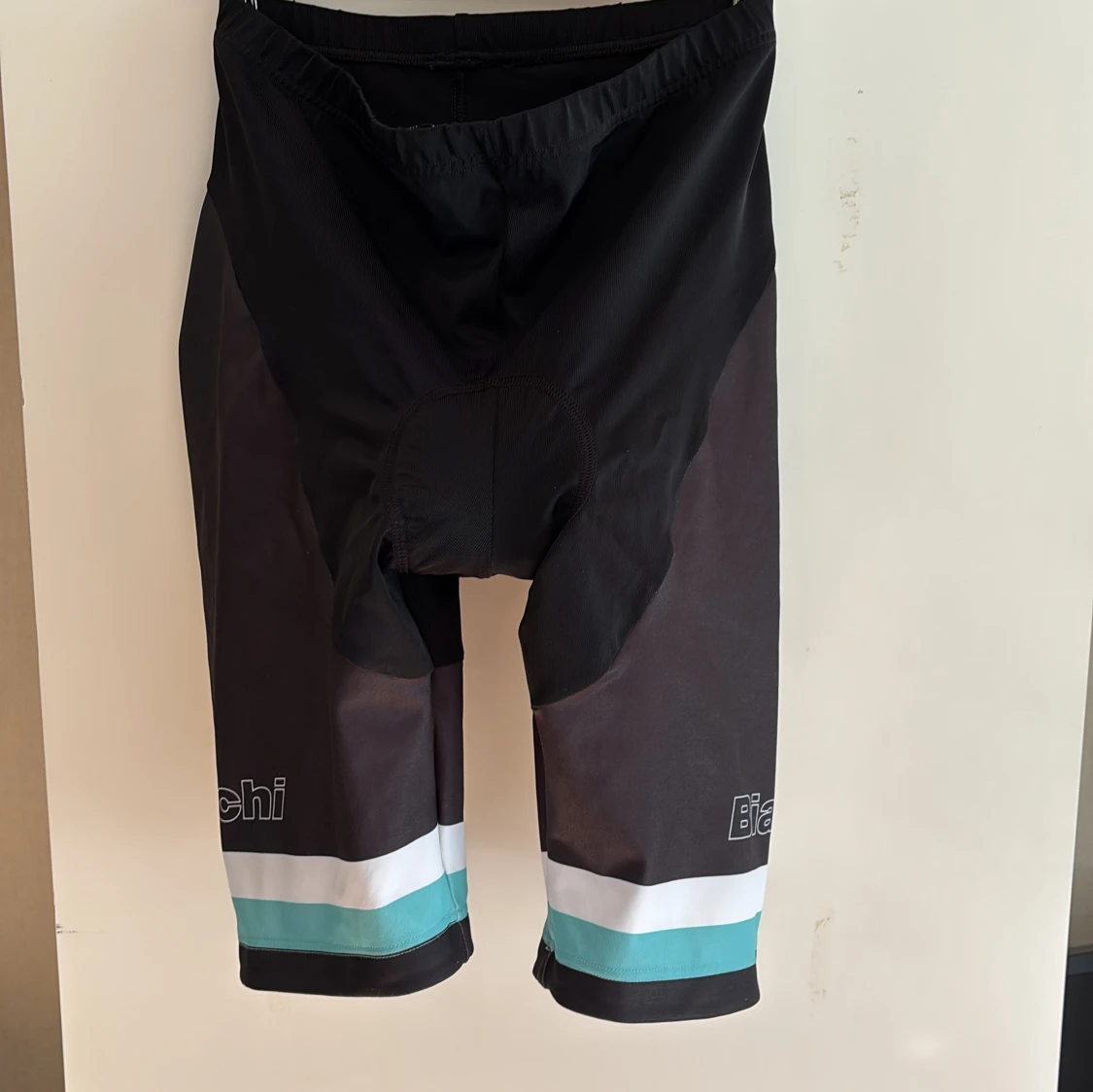 Bianchi cykelbyxor svart/turkos L