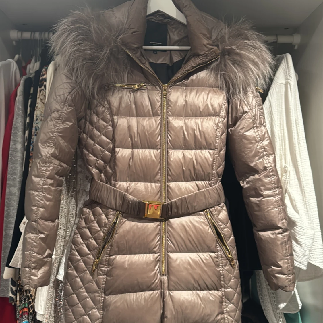 Rockandblue dunjacka med päls, 38 - 1