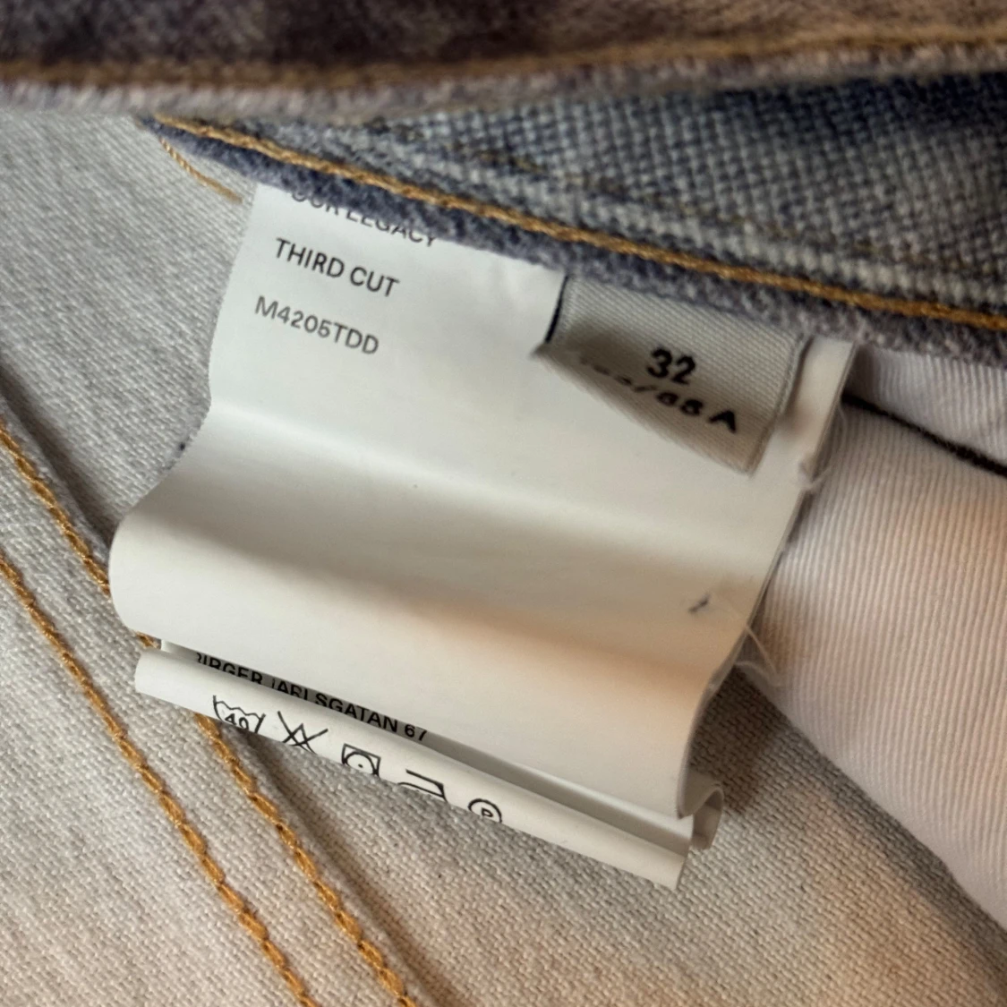 Our Legacy Third Cut Digital Denim - 4