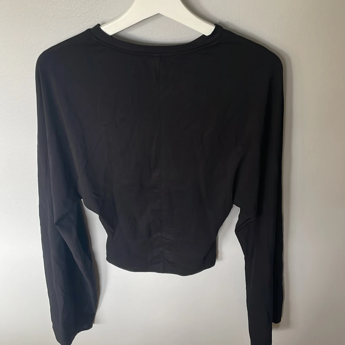 Svart långärmad topp - 1