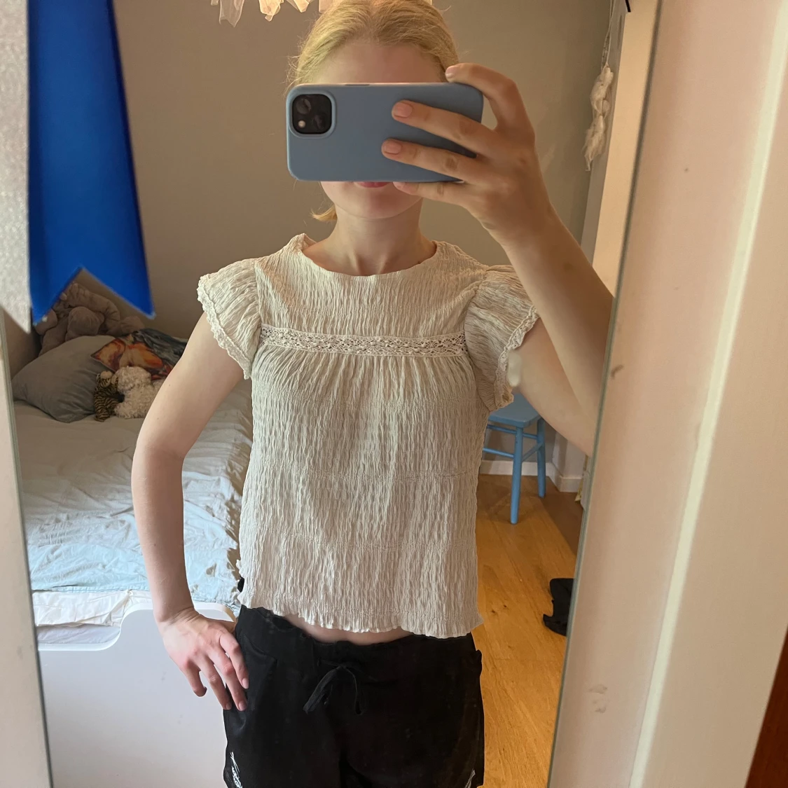 Vit blus från H&M DIVIDED, S - 1