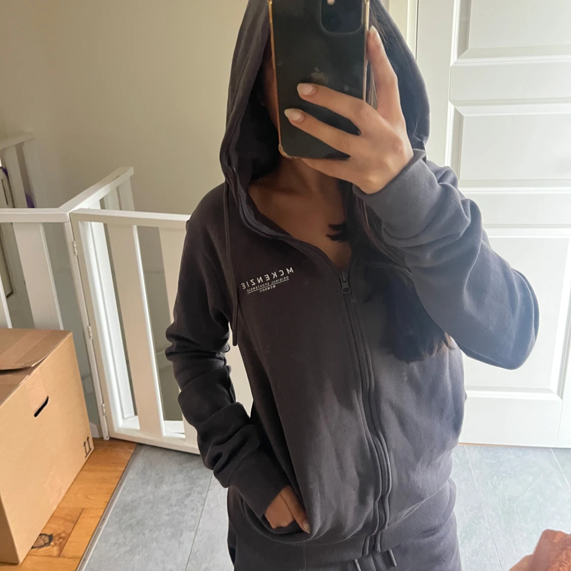 Mörkgrå mjukisset från McKenzie - 1