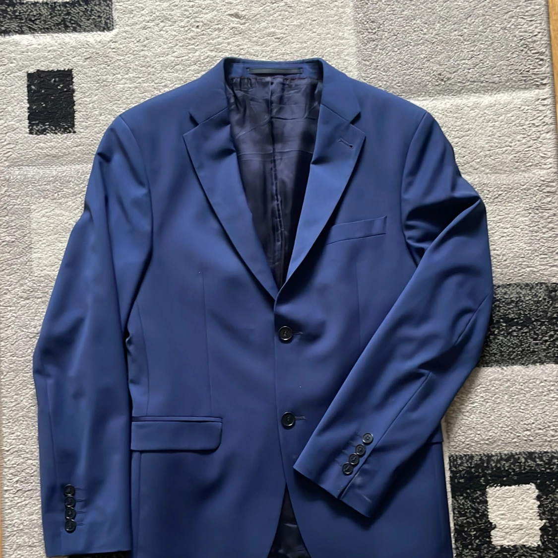 Blå kostym från Turo Extra Slim Fit