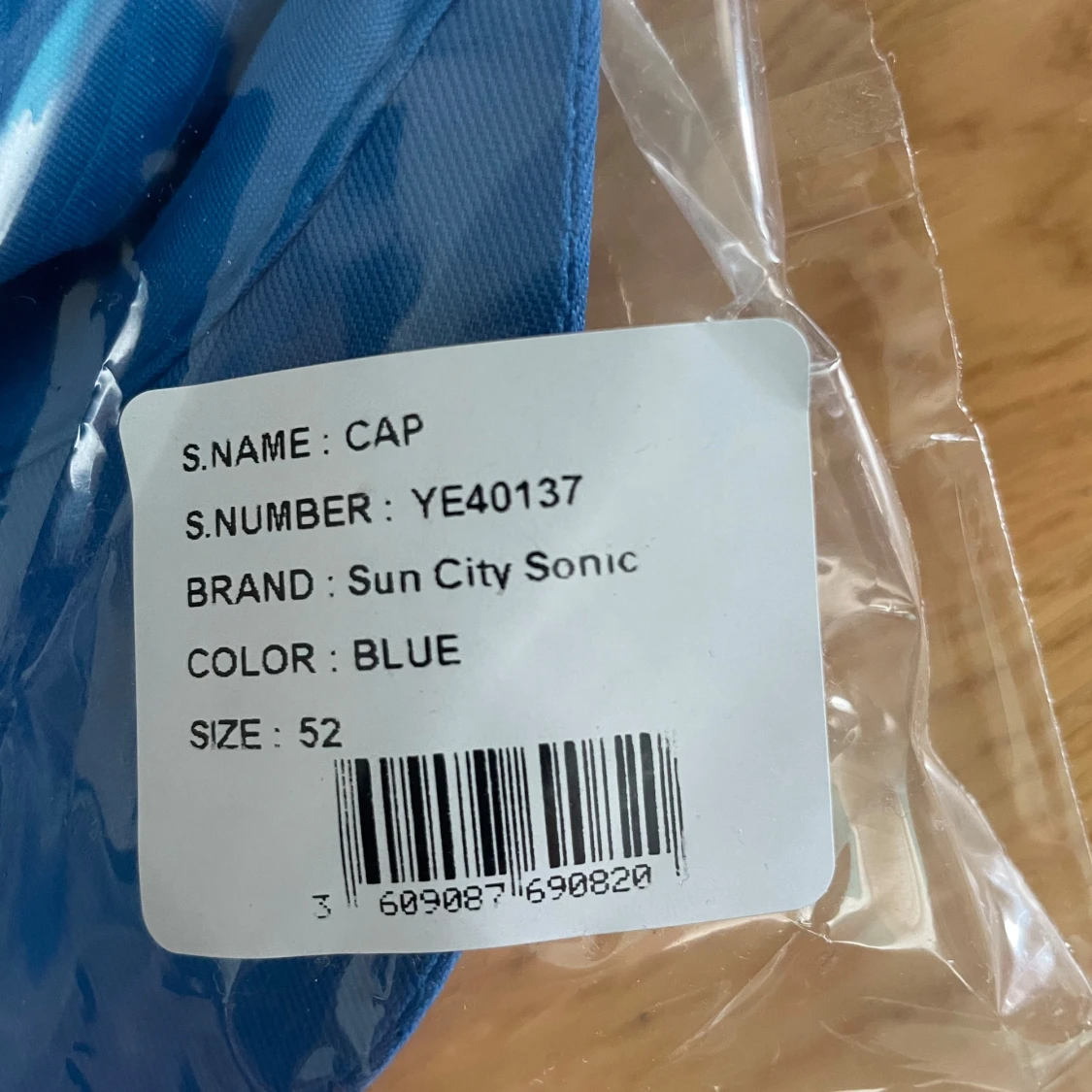 Blå Sonic the Hedgehog keps - 3