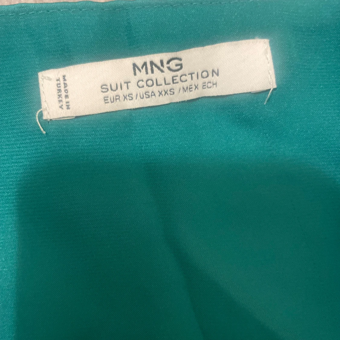 Turkos linnetopp från MNG Suit Collection - 3