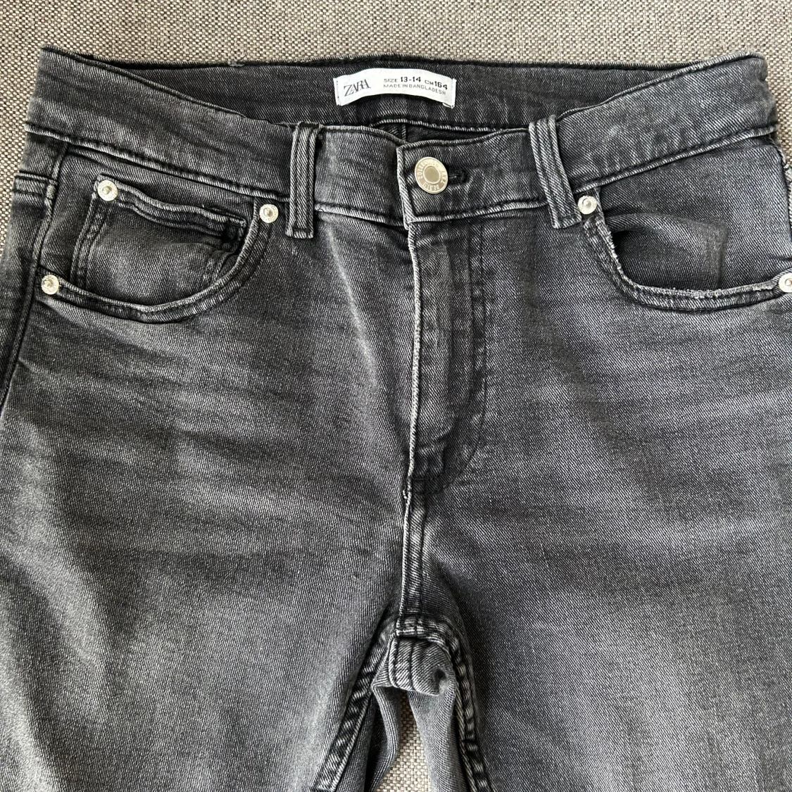 Mörkgrå bootcut jeans Zara - 3