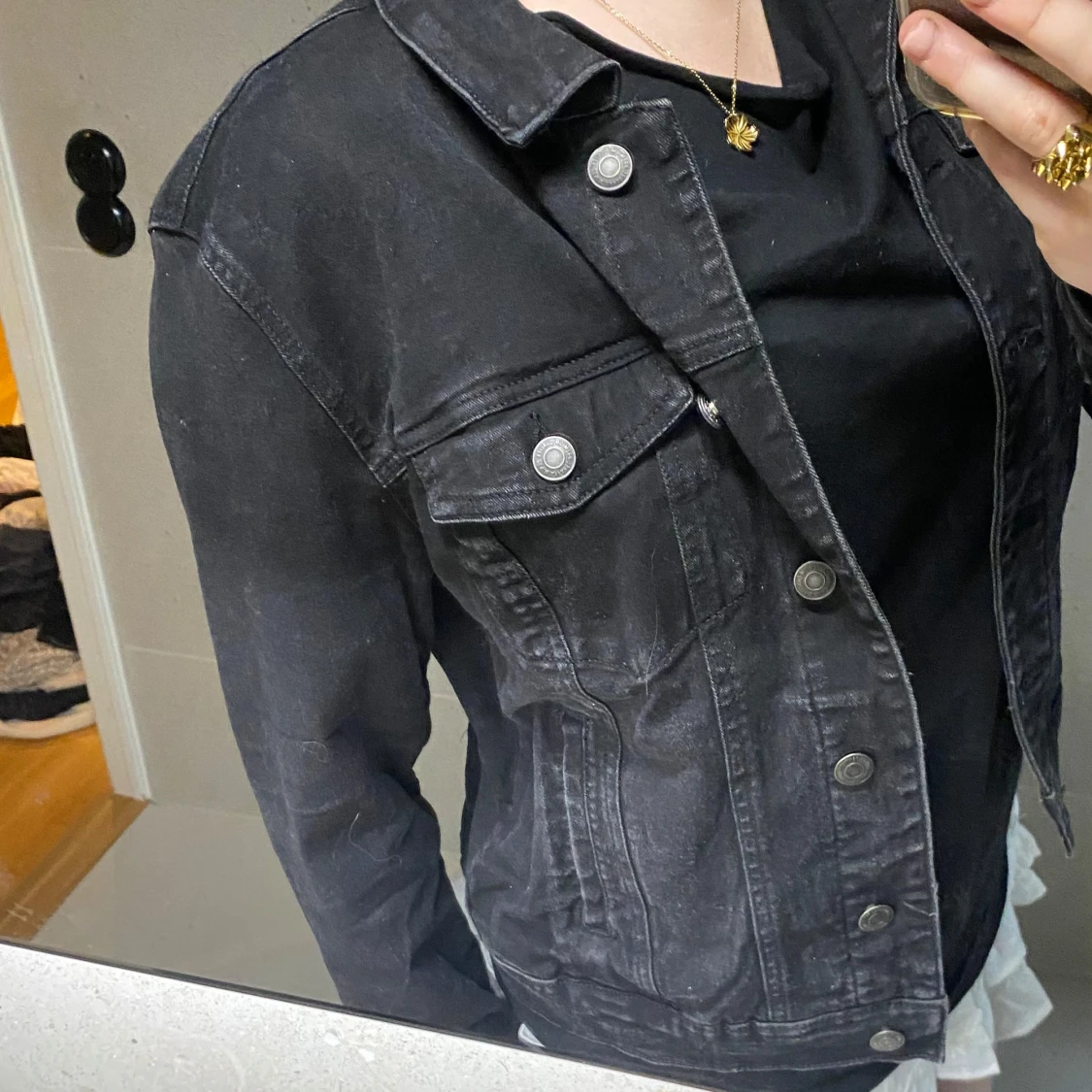 Svart jeansjacka från Vero Moda - 1