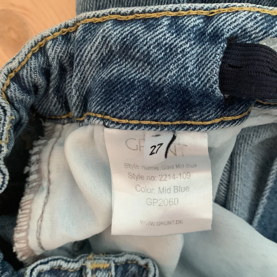 Blå jeans från Grunt - 3