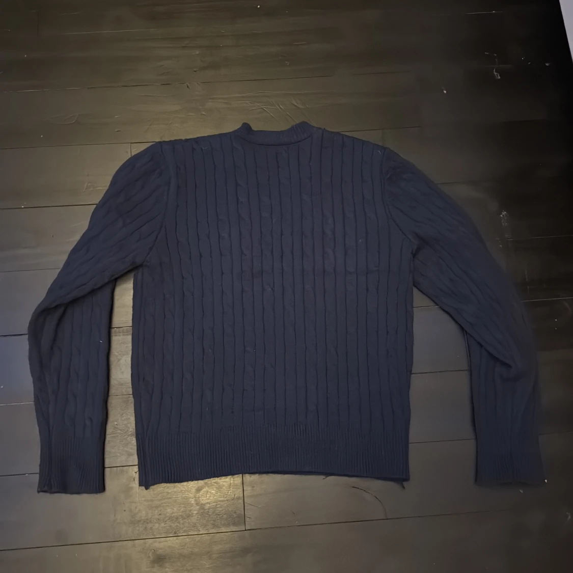 Mörkblå stickad tröja från Polo Ralph Lauren - 1