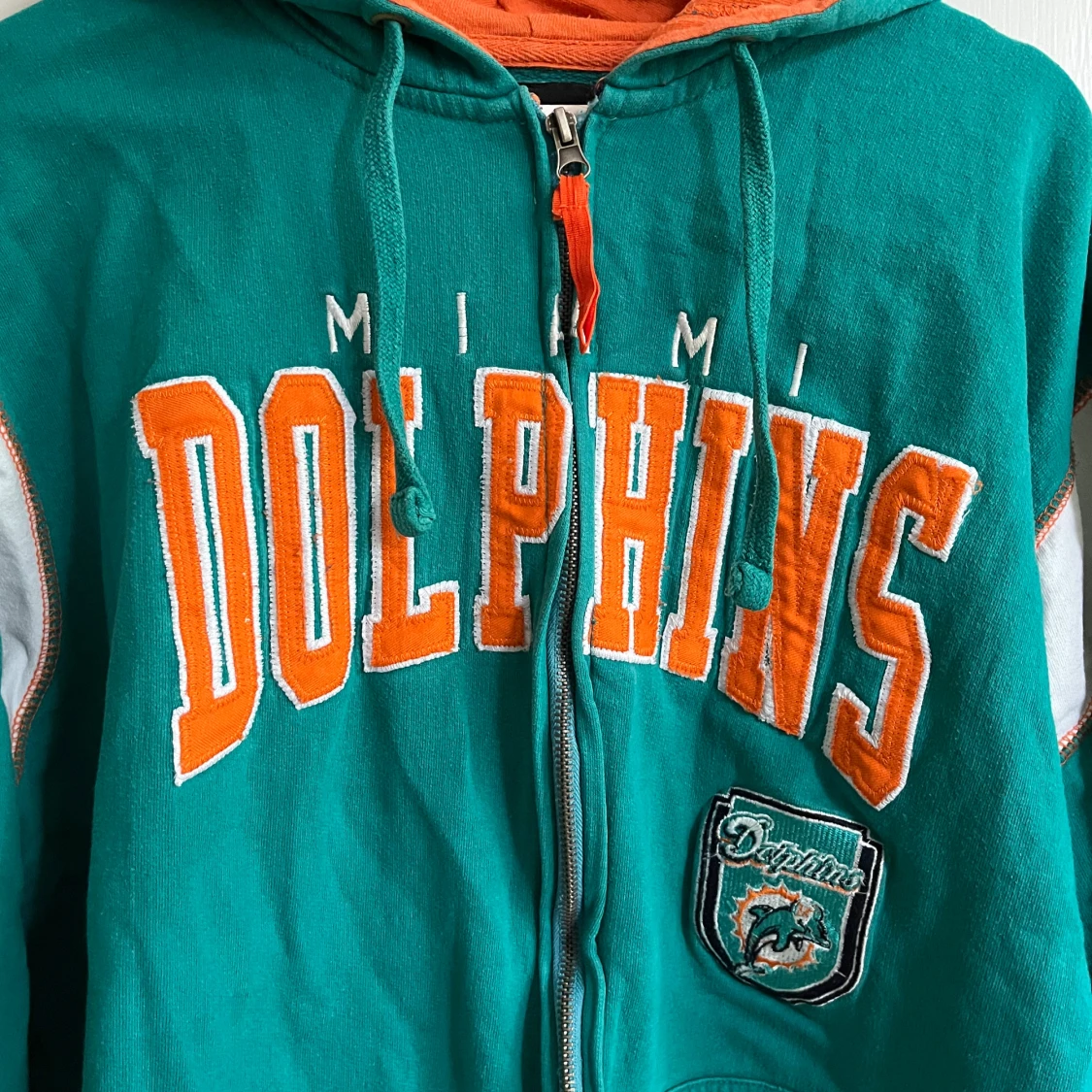Miami Dolphins zip-up hoodie NFL - 1