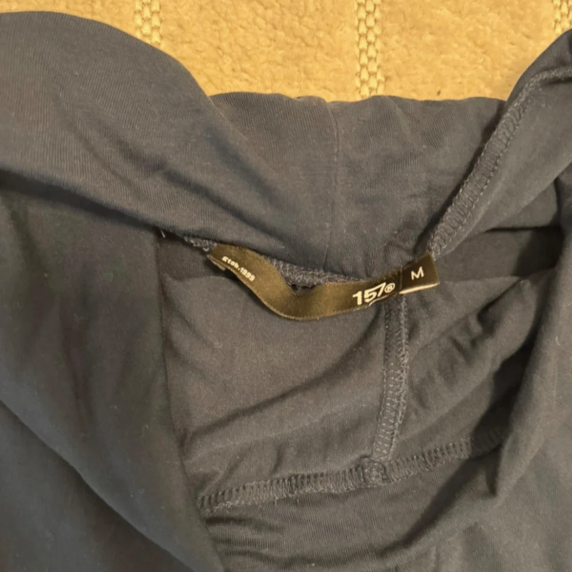 Marinblå folded yogapants Lager 157 - 2