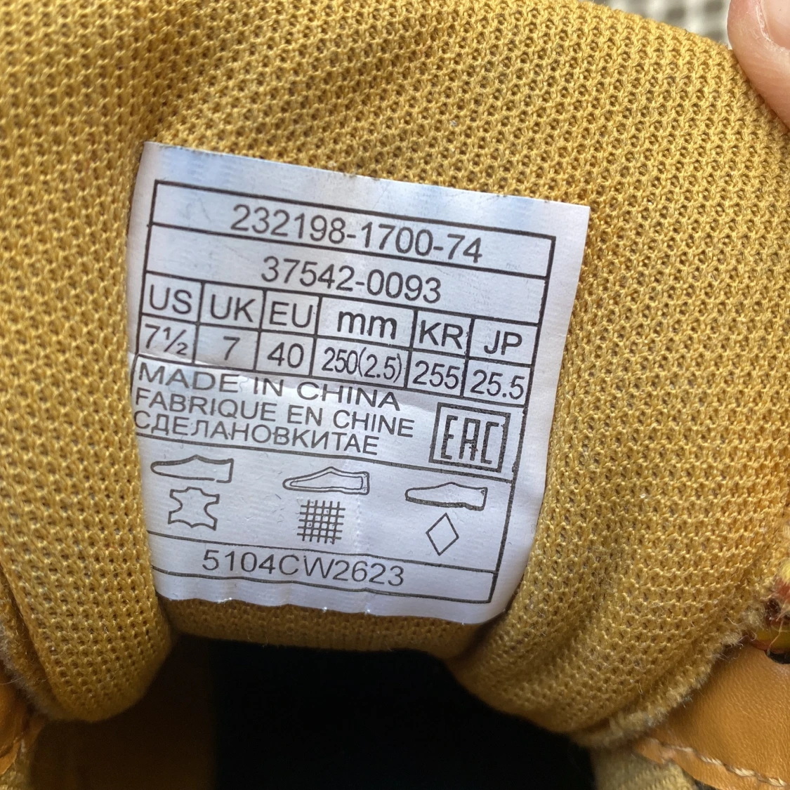 Levi's bruna boots i skinn, strl 40 - 3