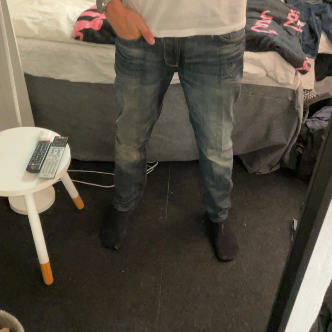 Armani Jeans blå denimjeans - 2