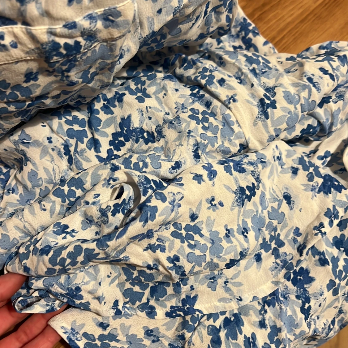 Blommig omlottklänning från Indiska - 2