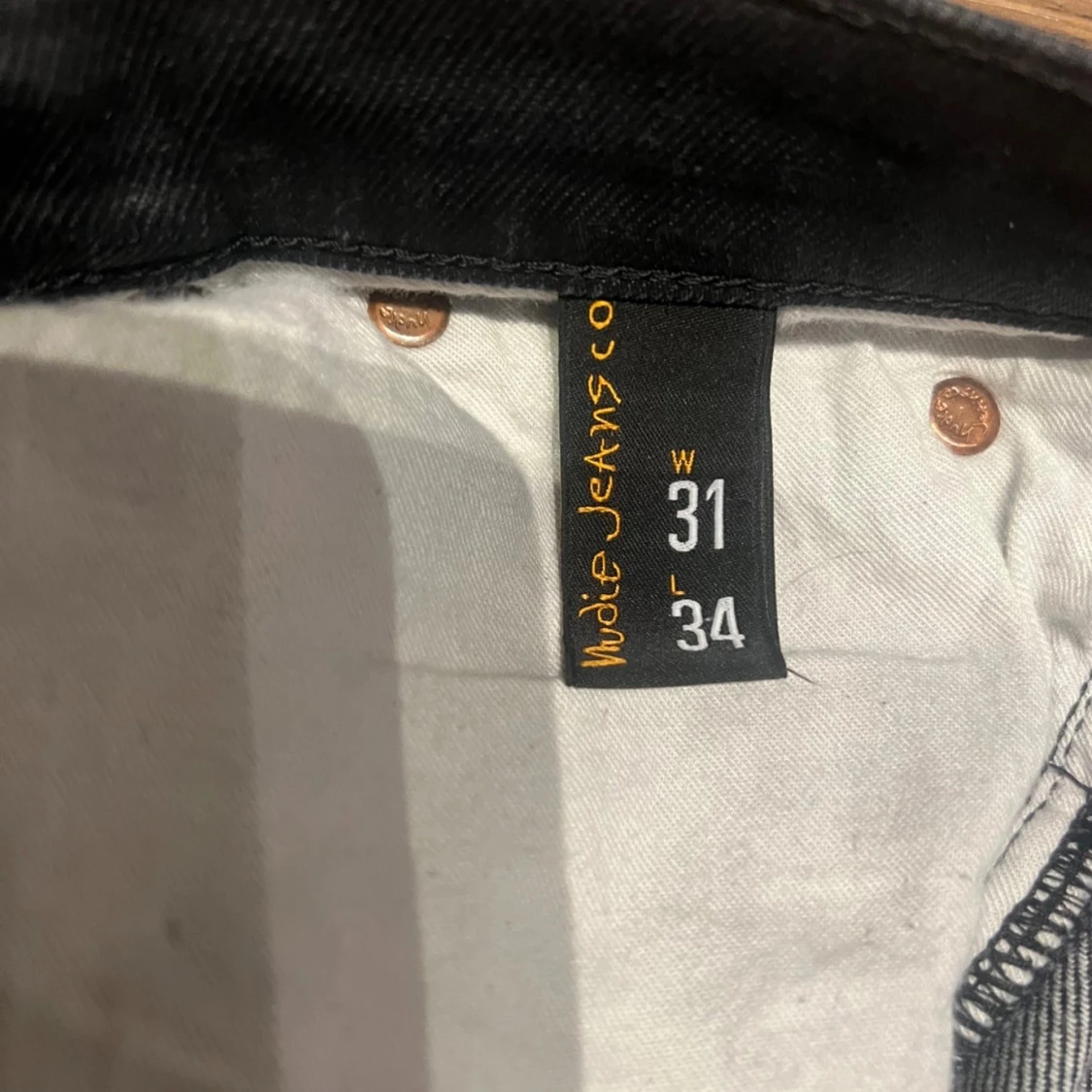 Svarta jeans från Nudie Jeans Co - 90