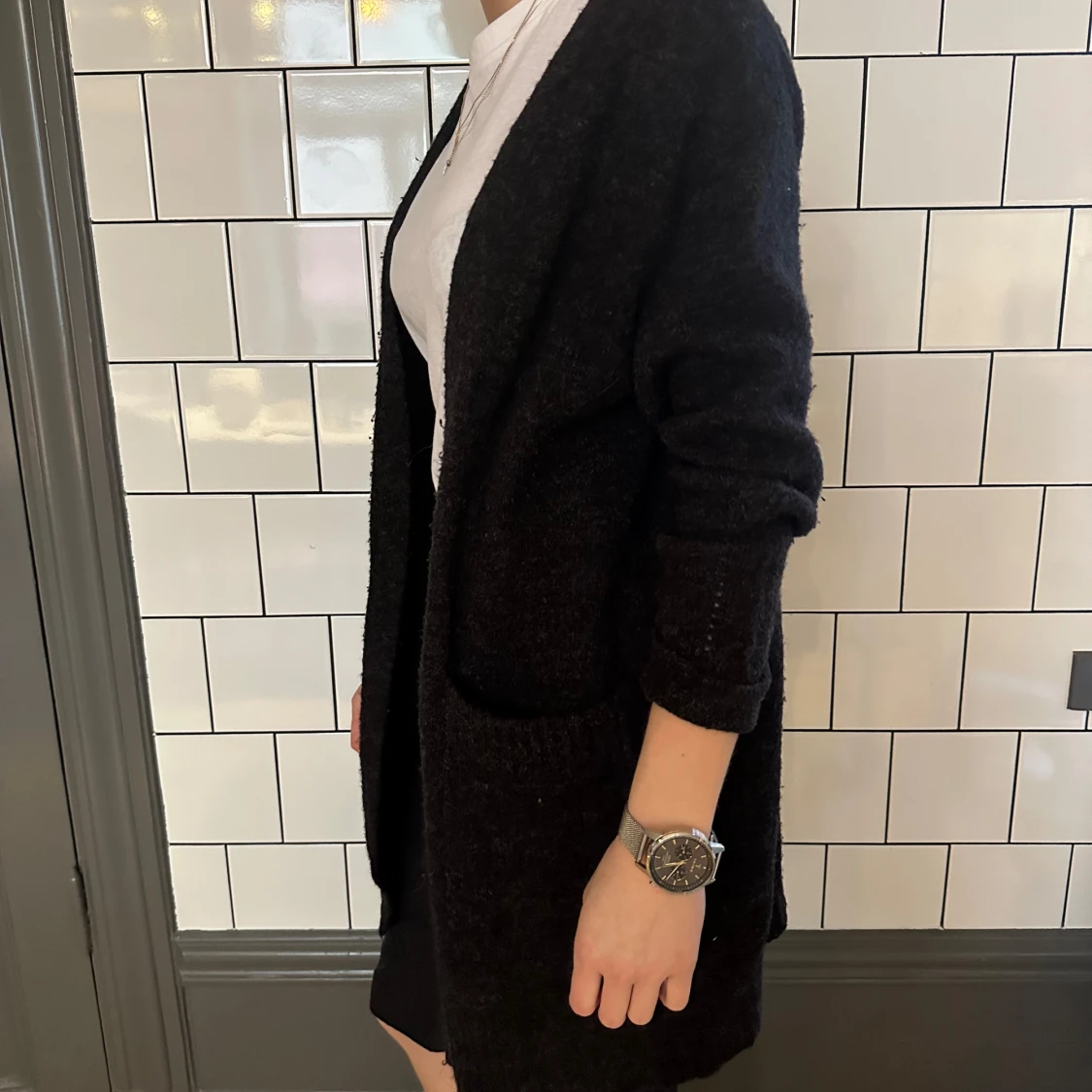 Svart stickad kofta Filippa K - 2