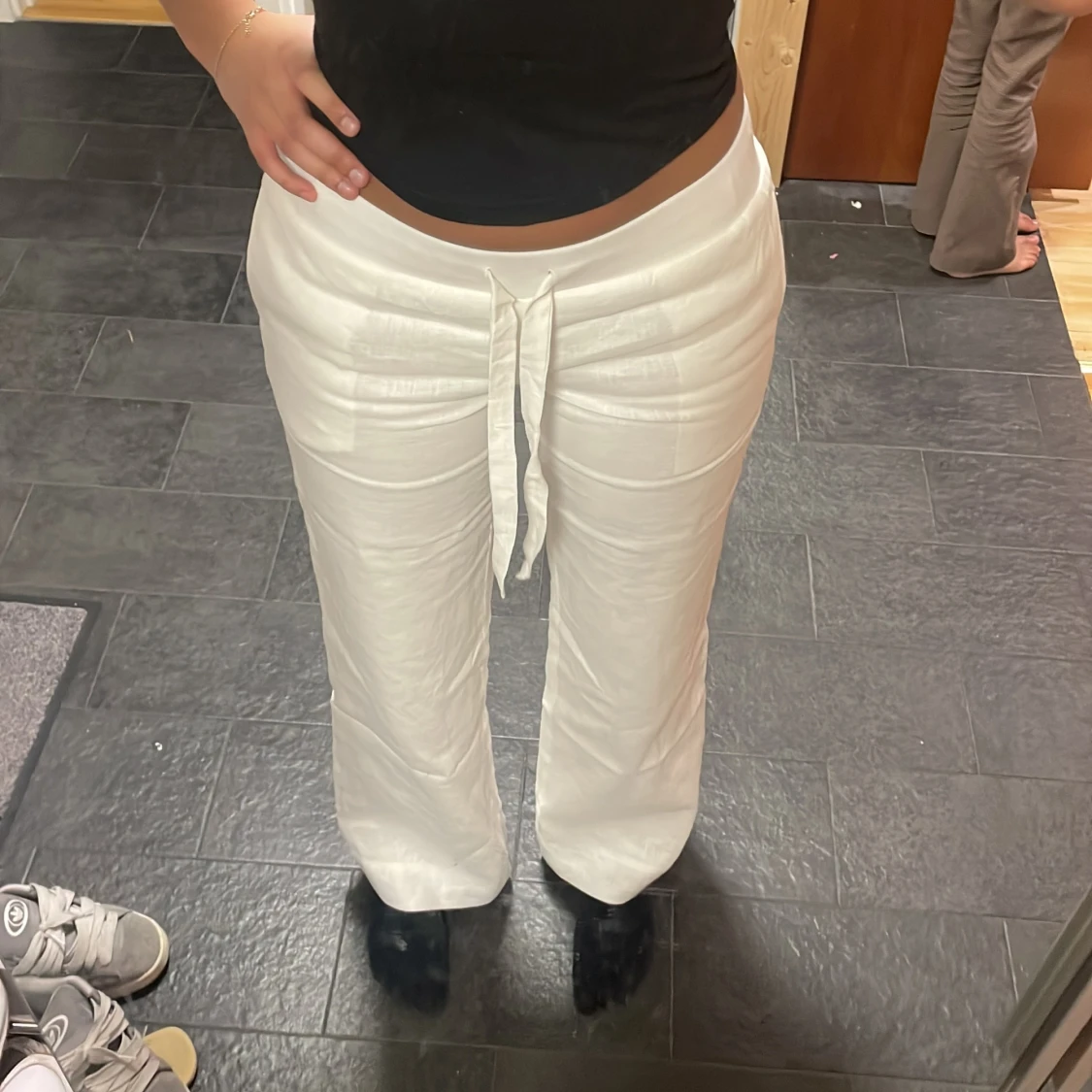 Linnebyxor från Alobha, S - 2