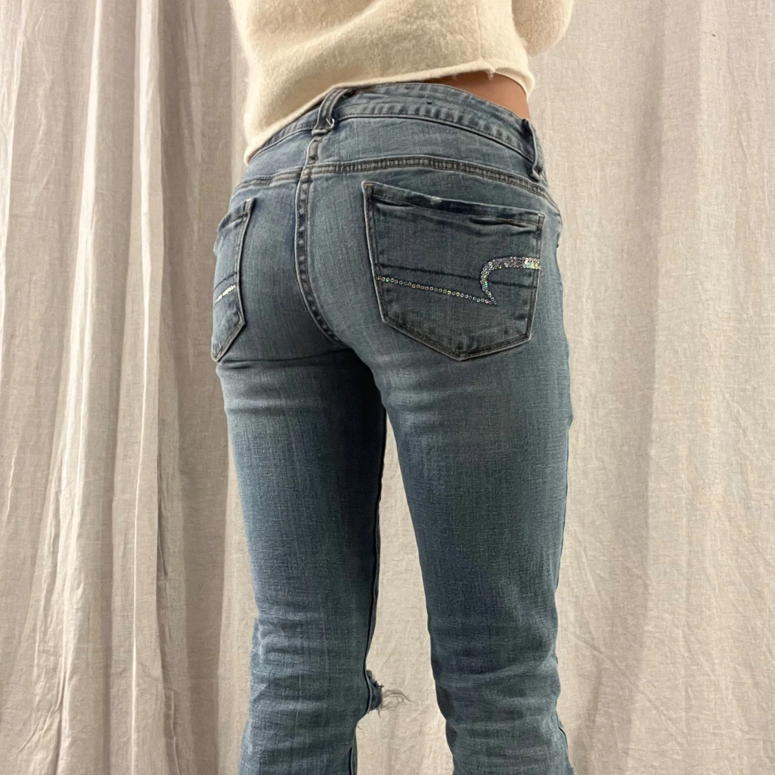 Blå jeans från American Eagle - 1