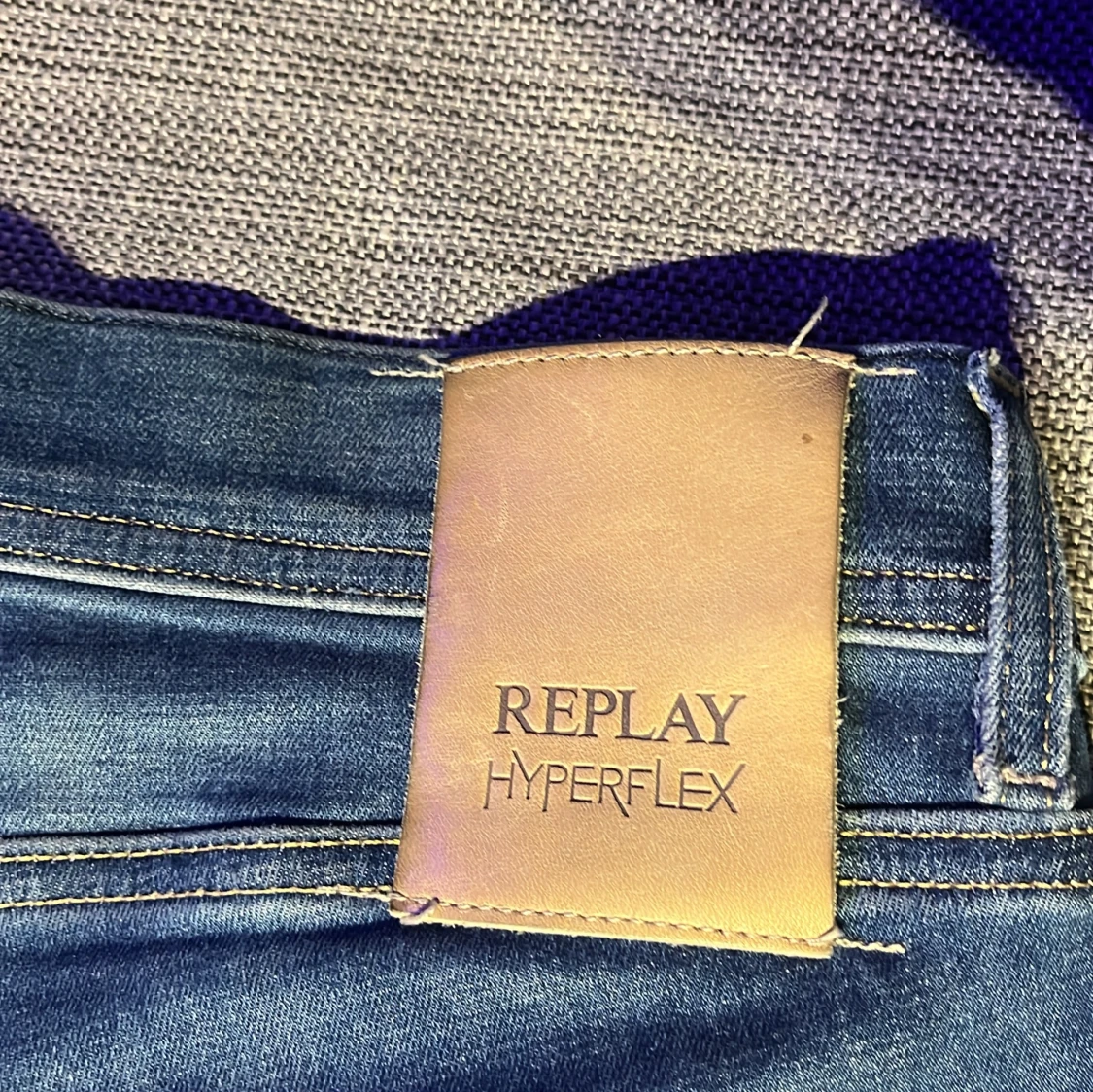 Blå Replay Hyperflex Grover Jeans - 2