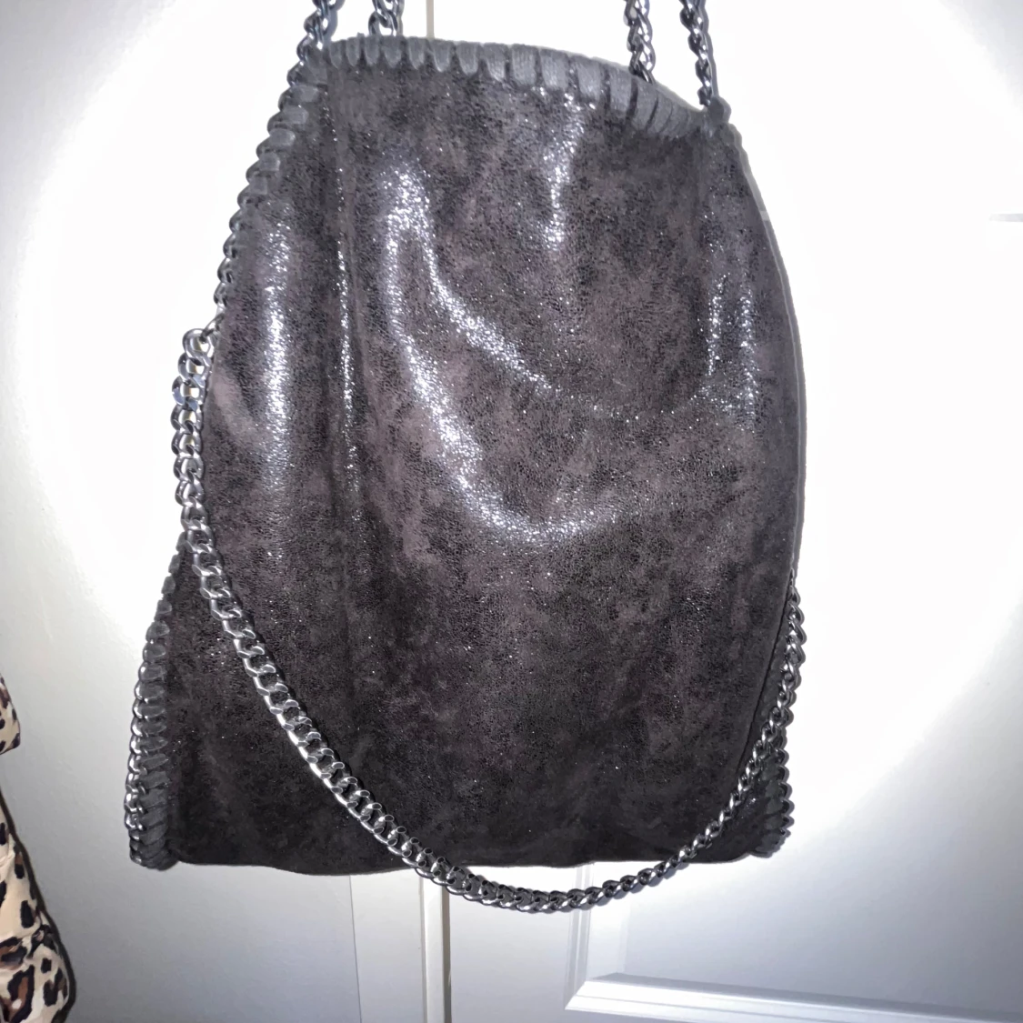 Svart glitrig jätte fin väska🖤 - 4