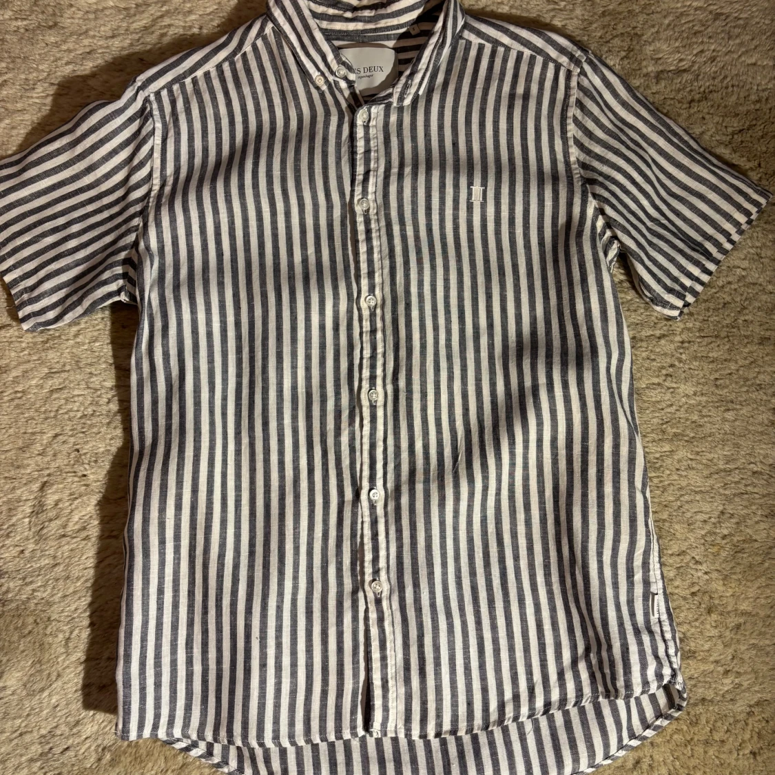 Randig kortärmad skjorta Les Deux - 1