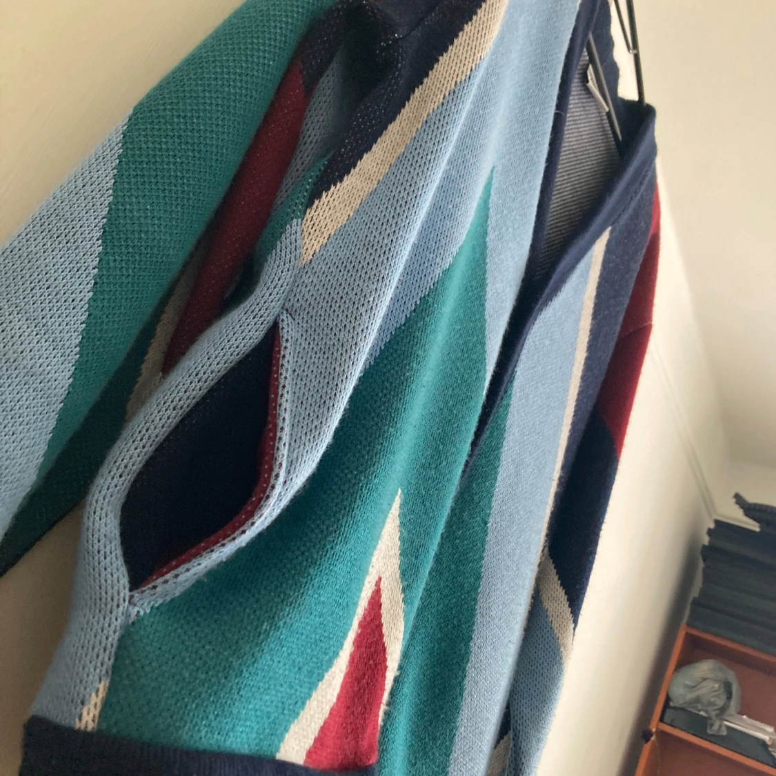 Färgglad kofta med grafiskt mönster från ZARA - 3