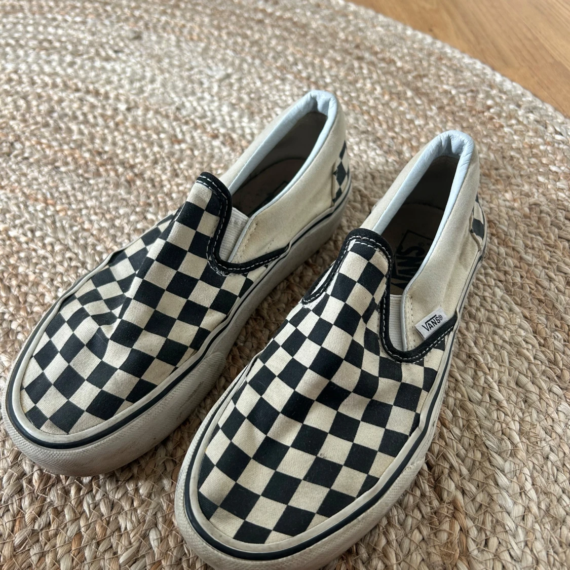 Slip-on platform Vans - Checkerboard