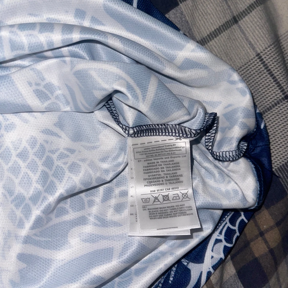 Real Madrid x Adidas blå draktröja L - 4